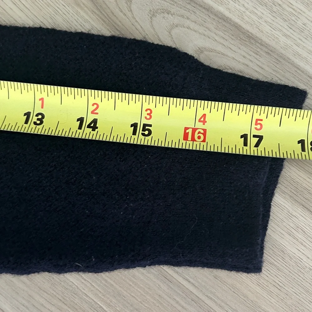 J. Crew Merino Wool Knit Pullover Sweater XL Blue Lightweight Minimalist Classic